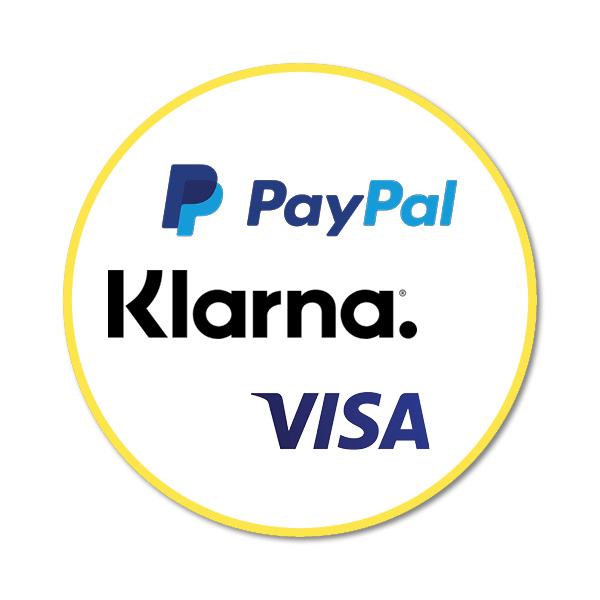 Pay with PayPal or Klarna